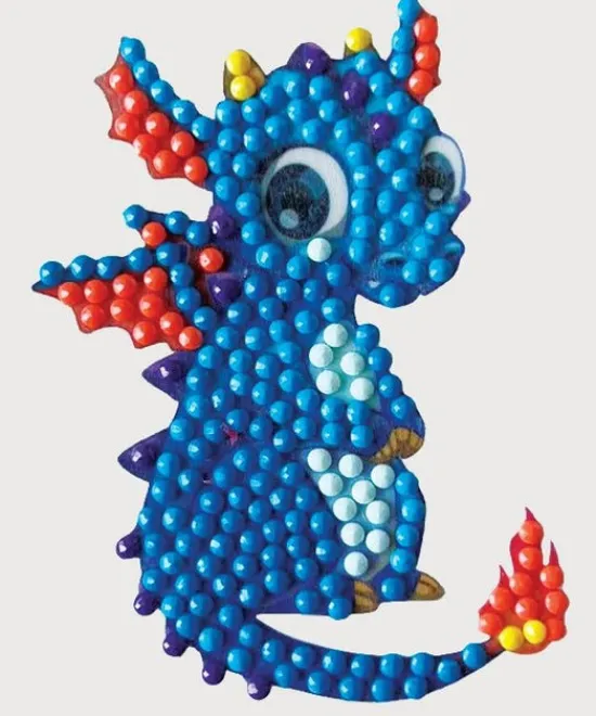 Craft Buddy "Cute Dragon" Crystal Art Motif Clearance