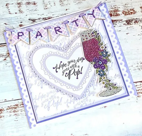 Craft Buddy Decorative Nested Hearts Die set Clearance