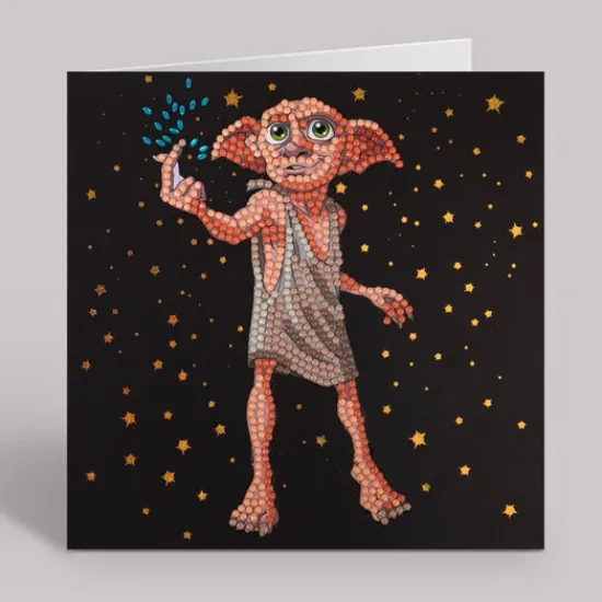 Craft Buddy "Dobby the House Elf" Harry Potter Crystal Art Card New