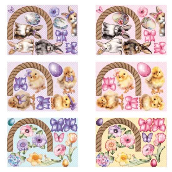 Craft Buddy Easter Baskets Card Papercrafting Kit x 24 Cards Fashion