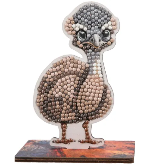 Craft Buddy Emu Crystal Art Wildlife Buddies New