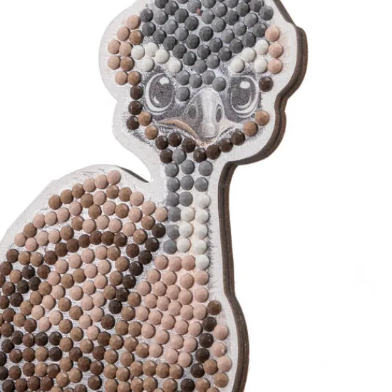 Craft Buddy Emu Crystal Art Wildlife Buddies New