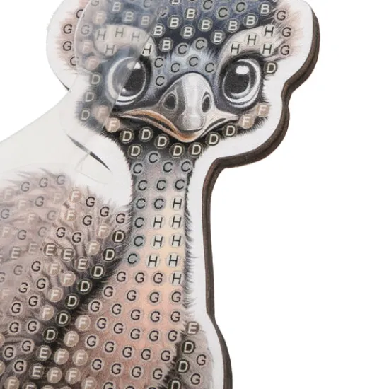Craft Buddy Emu Crystal Art Wildlife Buddies New