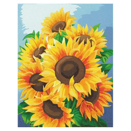 Craft Buddy "Everyday Set" Crystal Art Canvas Kit 35cmx45cm Set of 2 Sale