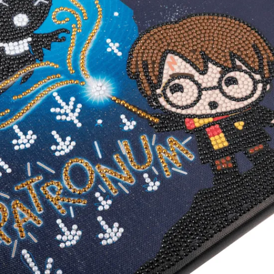 Craft Buddy "Expecto Patronum" Harry Potter Crystal Art Canvas Kit 30x30cm Best