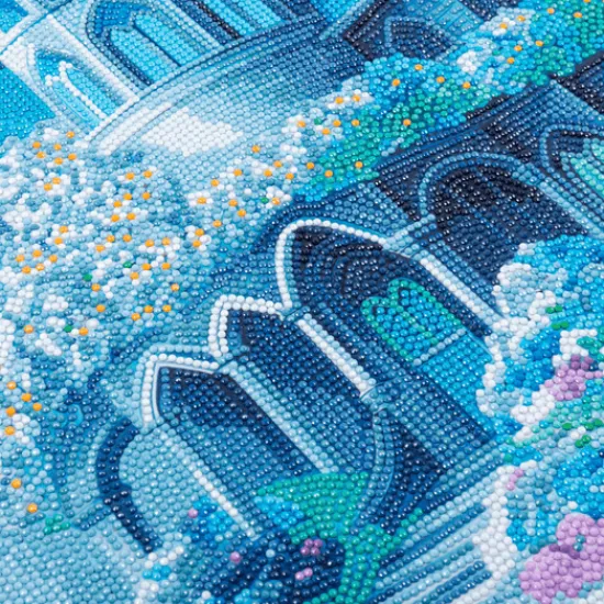 Craft Buddy "Fantasy Castle" Crystal Art Canvas Kit 40x50cm Hot