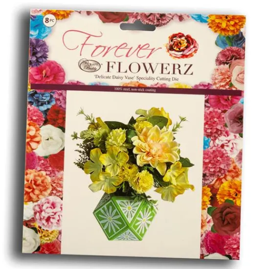 Craft Buddy FDV06: Forever Flowerz Delicate Daisy Vase Die Set Fashion