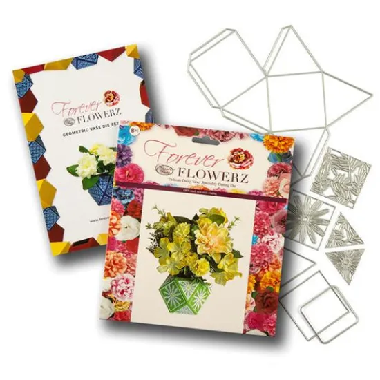 Craft Buddy FDV06: Forever Flowerz Delicate Daisy Vase Die Set Fashion