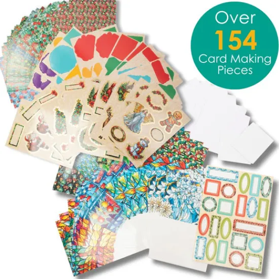 Craft Buddy Festive Stained Glass Papercrafting & Card Making Kit Discount