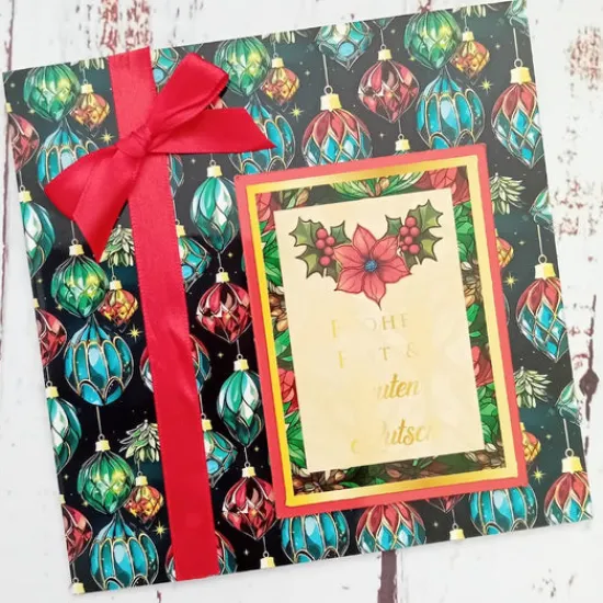 Craft Buddy Festive Stained Glass Papercrafting & Card Making Kit Discount