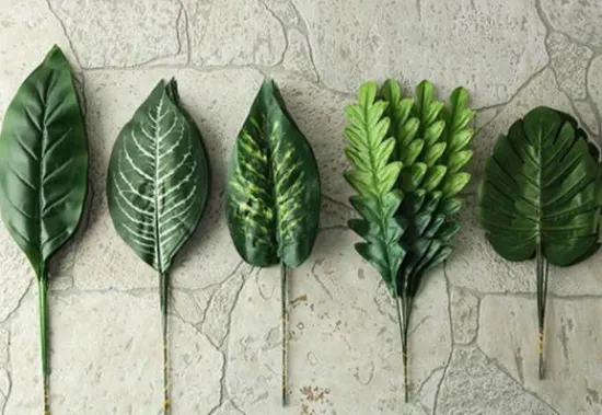 Craft Buddy FF-LST02KT: Forever Flowerz Mixed Leaf Stems -30pcs New