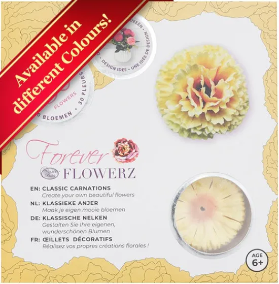 Craft Buddy Flower Making Kit - Classic Carnations - MAUVE Sale