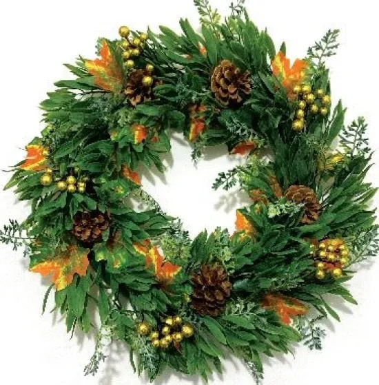 Craft Buddy "Forest Foliage" Forever Flowerz Wreath Kit Outlet