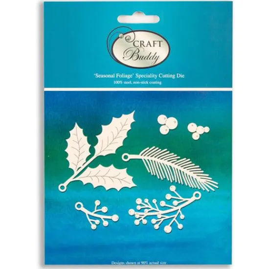 Craft Buddy Forever Flower Seasonal Foliage Die Set Sale