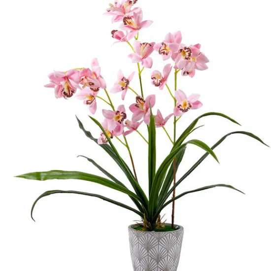Craft Buddy Forever Flowerz Cymbidium Orchid Single - Cream Hot