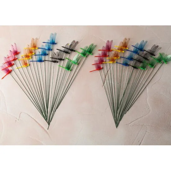 Craft Buddy Forever Flowerz Decorative Dragonflies on Stems set of 40 Sale