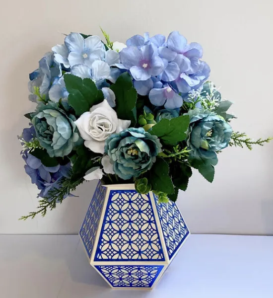 Craft Buddy Forever Flowerz Eastern Elegance Flower Vase Die Set Hot