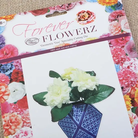 Craft Buddy Forever Flowerz Geometric Vase Die Set 1 Discount