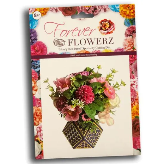 Craft Buddy Forever Flowerz Honey Bee Panel Die Set Best