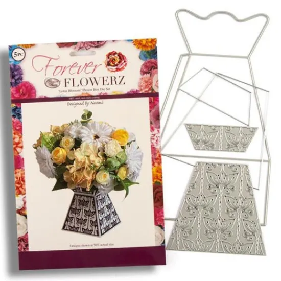 Craft Buddy Forever Flowerz Lotus Blossom Flower Box Die Set Hot