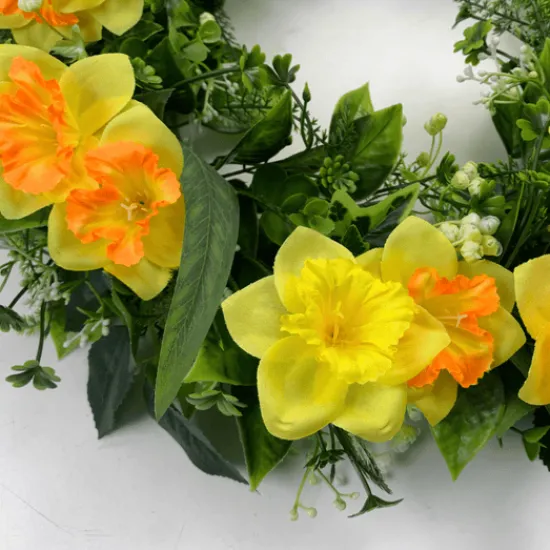 Craft Buddy Forever Flowerz Narcissus Wreath Kit Best