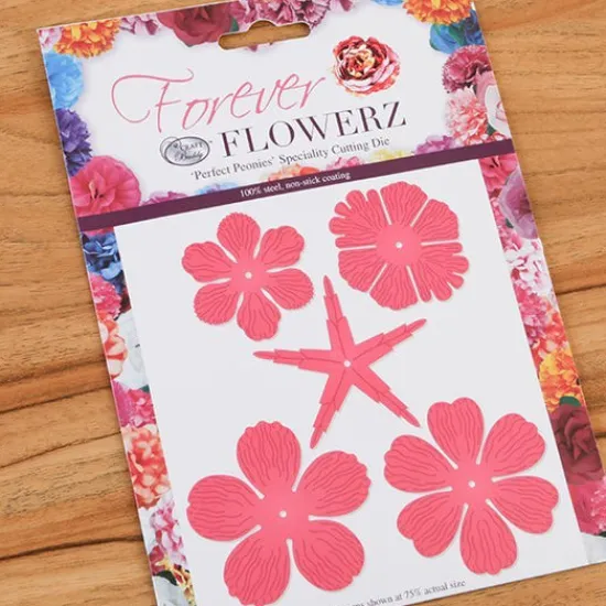 Craft Buddy Forever Flowerz: Perfect Peonies Die Set - FD07 Fashion