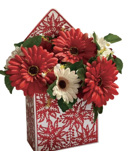 Craft Buddy Forever Flowerz Poinsettia Posy Panel Die Set Best