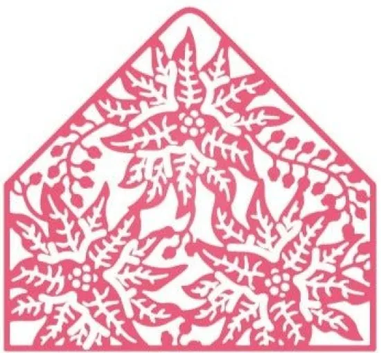 Craft Buddy Forever Flowerz Poinsettia Posy Panel Die Set Best