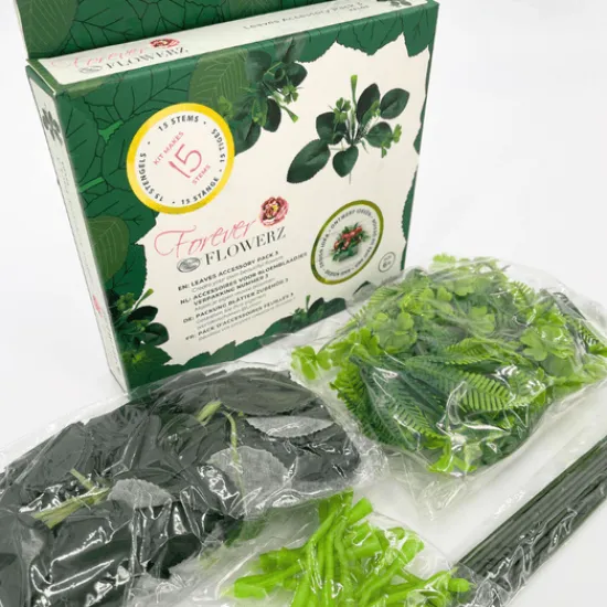 Craft Buddy Forever Flowerz Stems and Foliage Kit 3 - FFL03 Outlet