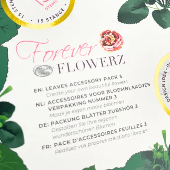 Craft Buddy Forever Flowerz Stems and Foliage Kit 3 - FFL03 Outlet