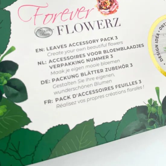 Craft Buddy Forever Flowerz Stems and Foliage Kit 3 - FFL03 Outlet