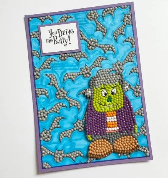 Craft Buddy Freaky Frankie - Crystal Art A6 Stamp Set Hot