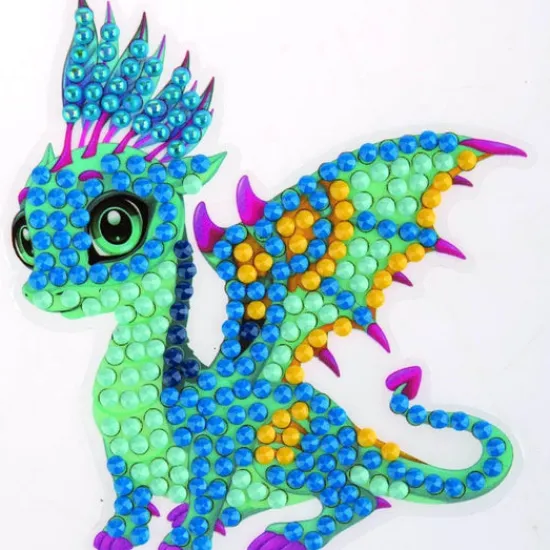 Craft Buddy "Friendly Dragon" Crystal Art Motif (With tools) New
