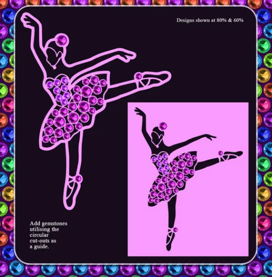 Craft Buddy Gem It! Die - Beautiful Ballerina Online