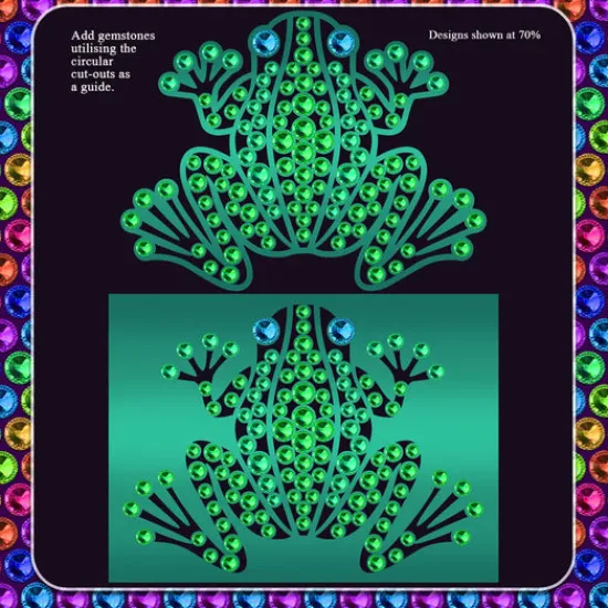 Craft Buddy Gem It! Die - Friendly Frog Clearance