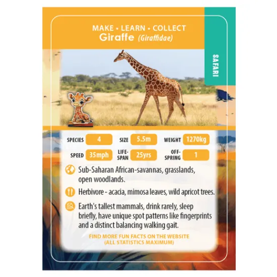 Craft Buddy Giraffe Crystal Art Wildlife Buddies Discount