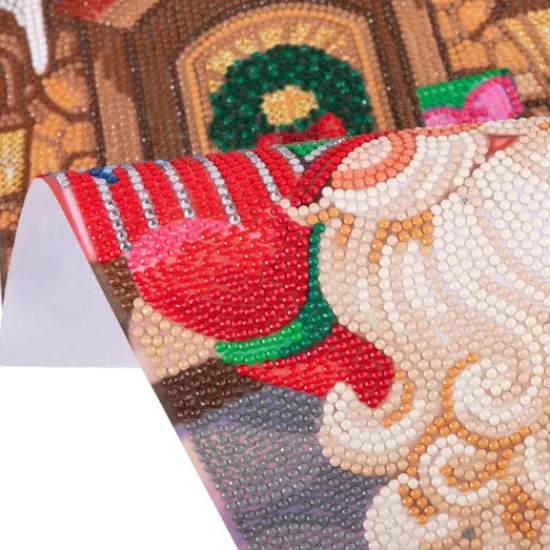 Craft Buddy ‘Gnome with Gifts’ Crystal Art Scroll Kit 35x45cm Discount