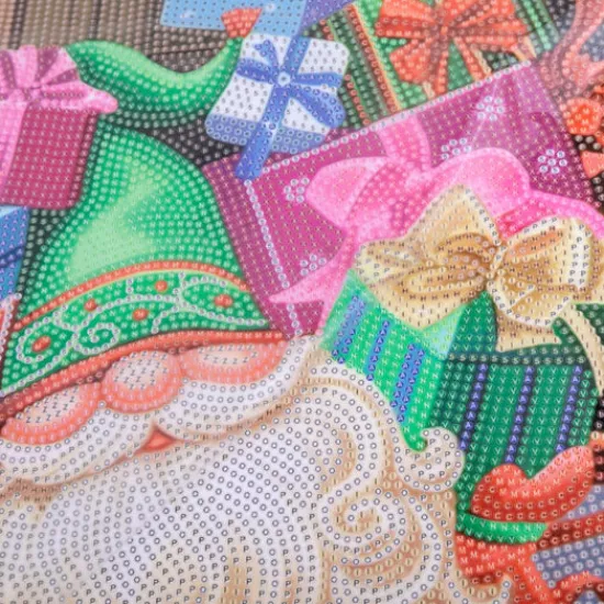 Craft Buddy ‘Gnome with Gifts’ Crystal Art Scroll Kit 35x45cm Discount