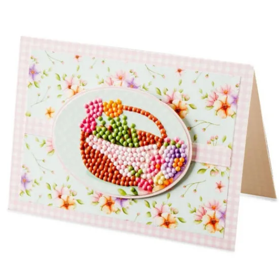 Craft Buddy "Gnomes Flower Garden" Crystal Art Paper Crafting Kit Fashion