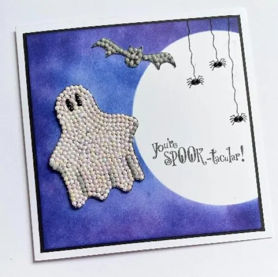Craft Buddy Happy Hauntings - Crystal Art A6 Stamp Set Fashion