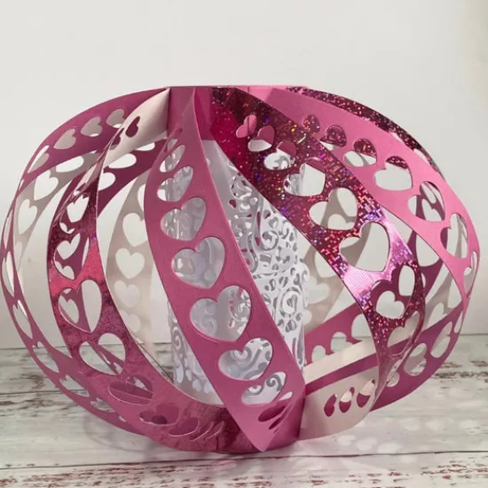 Craft Buddy "Happy Hearts" Decorative Paper Lantern Panels Sale