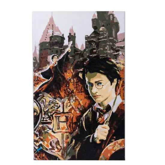 Craft Buddy "Harry Potter Collage" Harry Potter Paint By Numb3rs Canvas Kit Discount