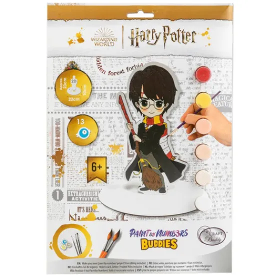 Craft Buddy "Harry Potter" Harry Potter Paint By Numbers XL Buddies Kit Fashion