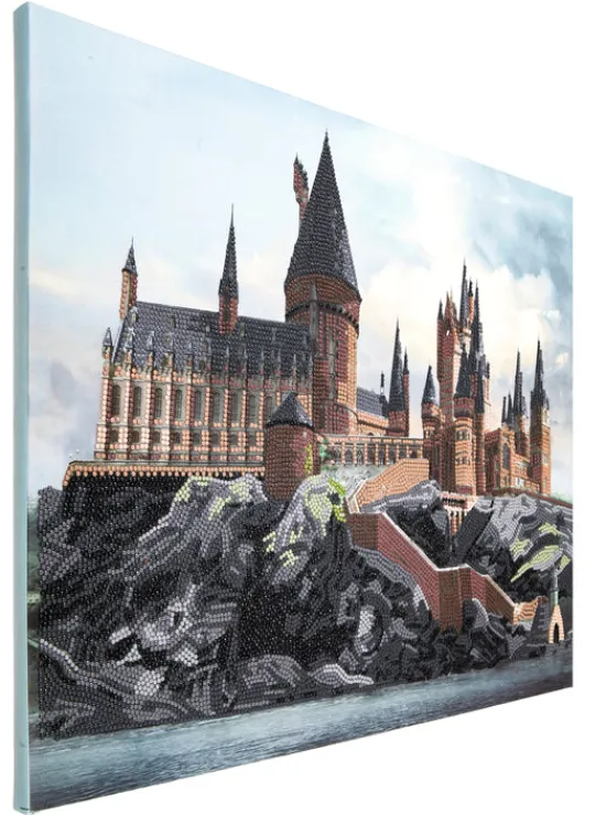 Craft Buddy "Hogwarts Castle" Harry Potter Crystal Art Canvas Kit 40x50cm Fashion