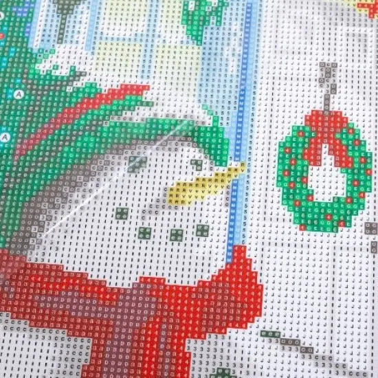 Craft Buddy "Home for Christmas" Crystal Art Canvas 40x50cm Hot