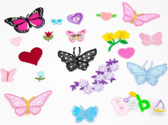 Craft Buddy IOM-20MX Set of 20 Assorted iron on Motifs Best