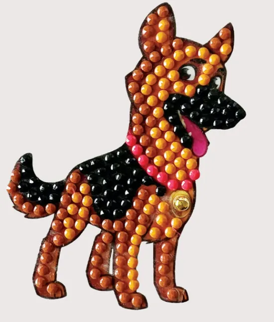 Craft Buddy "Joyful Dog" Crystal Art Motif Hot