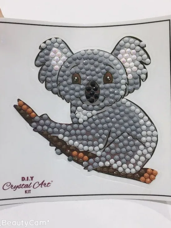 Craft Buddy "Koala" Crystal Art Motif (With tools) Hot