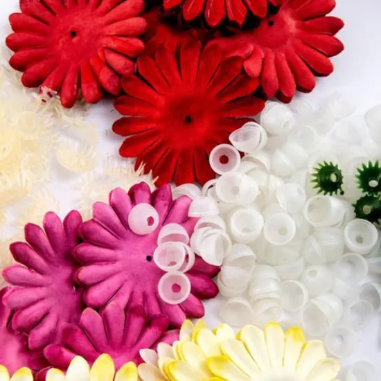 Craft Buddy "Large Camellias" Forever Flowerz approx 120 New