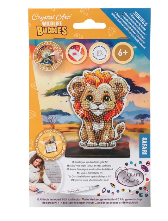 Craft Buddy Lion Crystal Art Wildlife Buddies Best